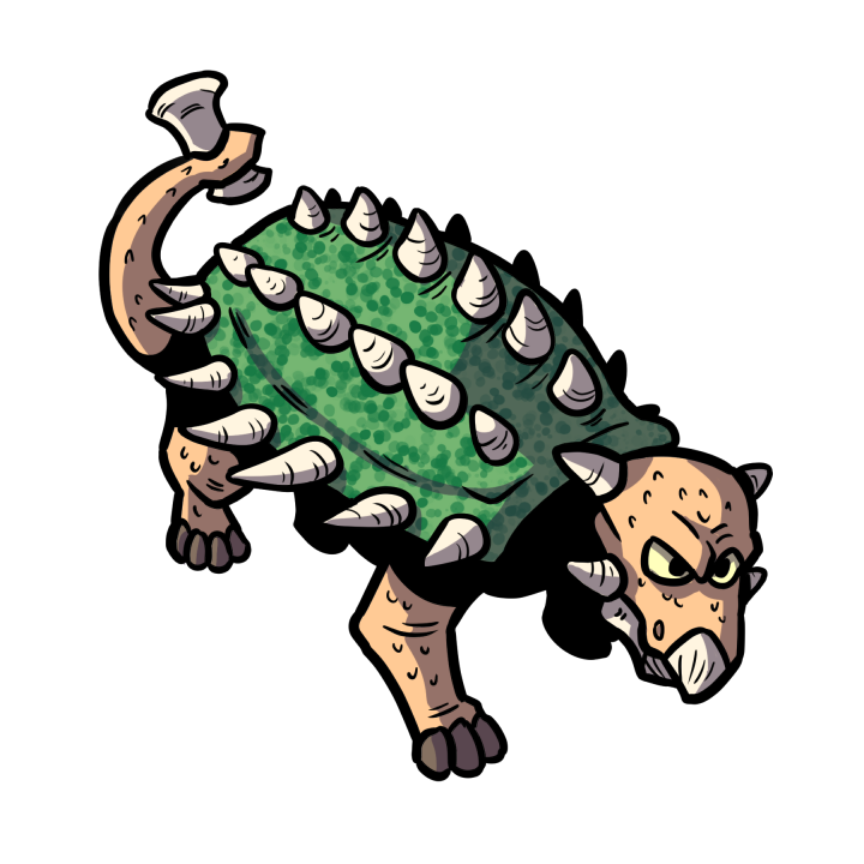 Ankylosaurus by David Wilson
