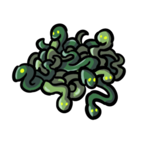Swarm of Snakes by David Wilson