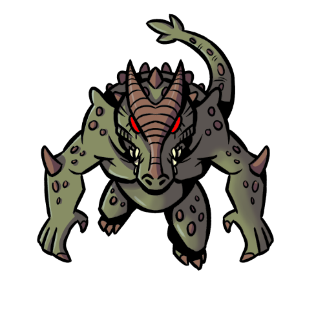 Crocodile Fiend by David Wilson