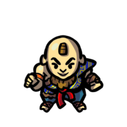 Dwarf Monk 2 by David Wilson