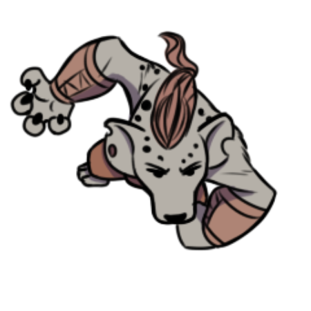 Gnoll Mage by Hammertheshark
