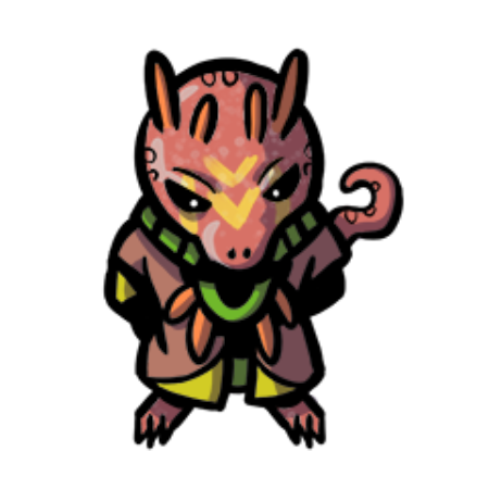 Lizardfolk Wizard by David Wilson