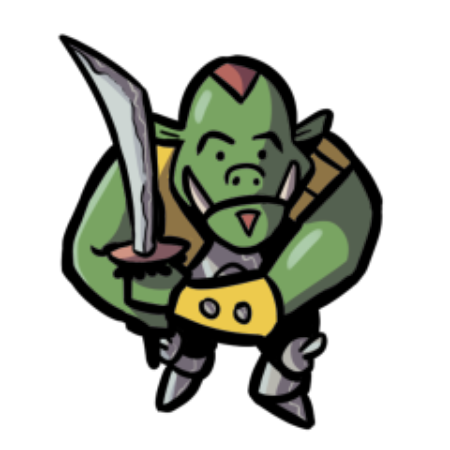 Orc Broadsword by David Wilson