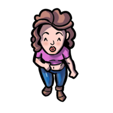 Party Gal Hero by David Wilson