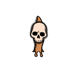 Snull (Skull Snail) by Hammertheshark